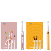 Pachet Promo Periute de dinti electrice pentru copii (Roz + Portocaliu)